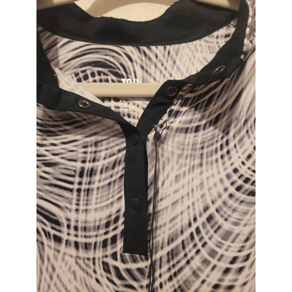 TAIL UPF 50 Mock Snap Racerback Tank Women Golf XXL 2XL Activewear NWT Sleevless - Picture 5 of 10